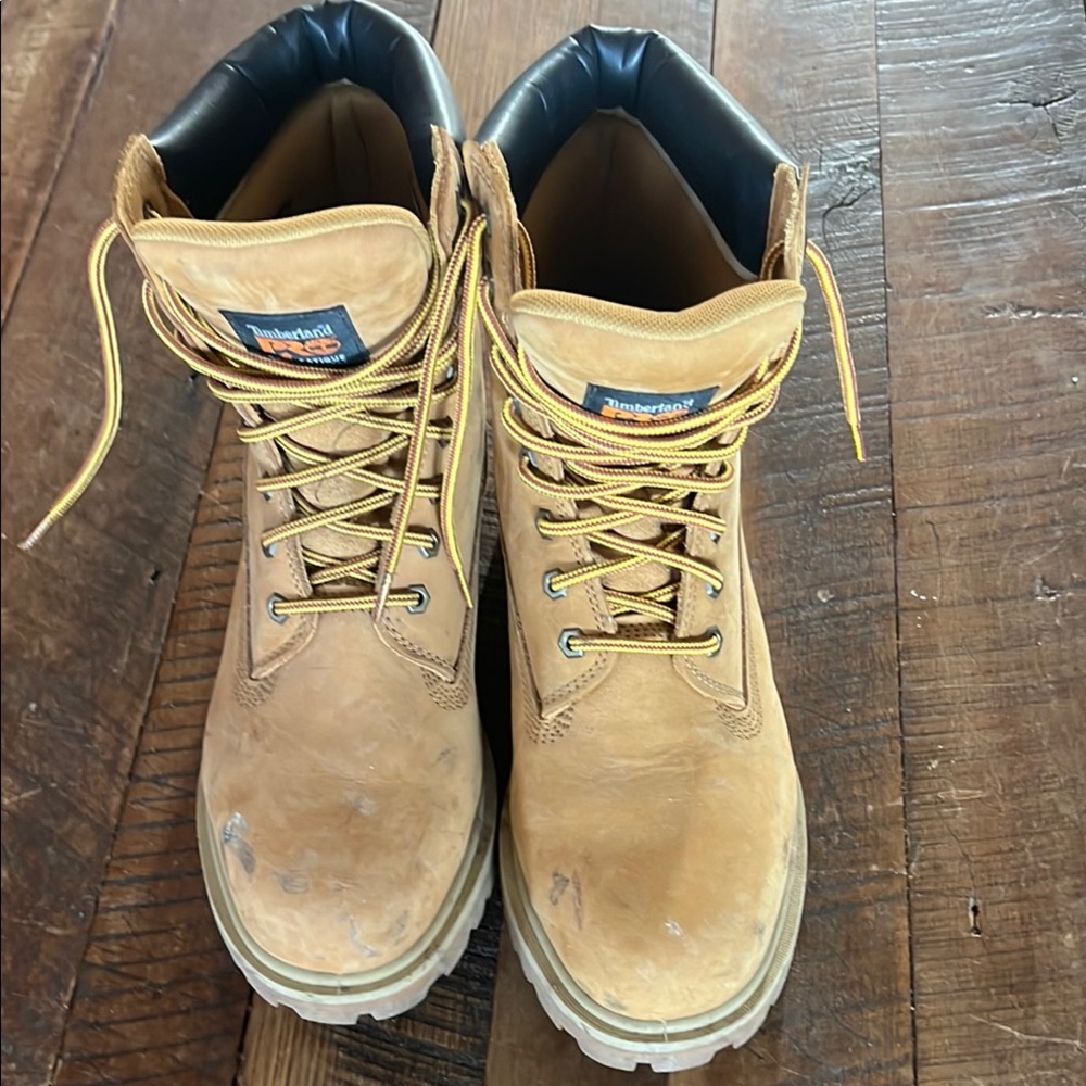 Timberland Men's Tan Work Boots